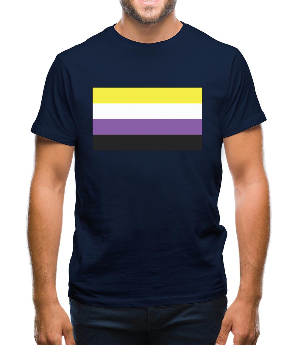Lgbt Flags Nonbinary Mens T-Shirt Lgbt Flags Nonbinary Mens T-Shirt