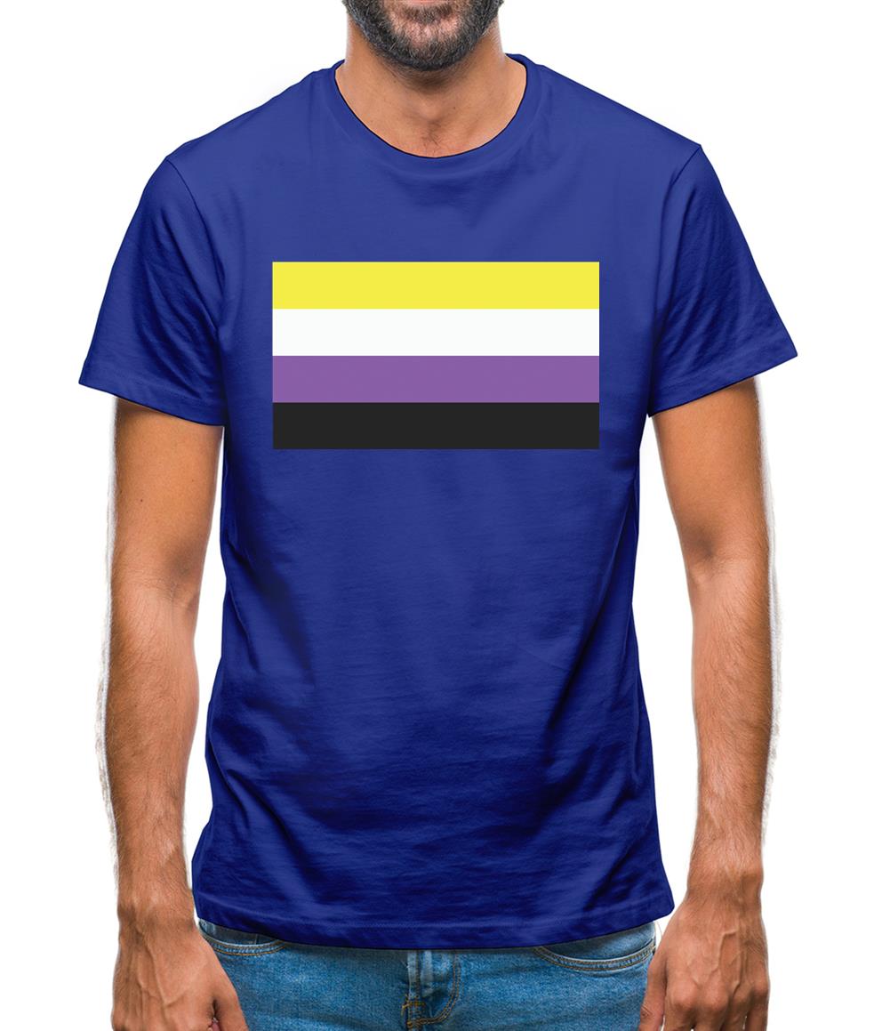 Lgbt Flags Nonbinary Mens T-Shirt Lgbt Flags Nonbinary Mens T-Shirt