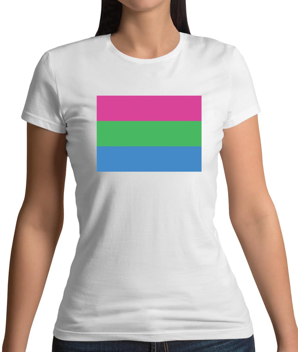 Lgbt Flags Polysexual Womens T-Shirt Lgbt Flags Polysexual Womens T-Shirt