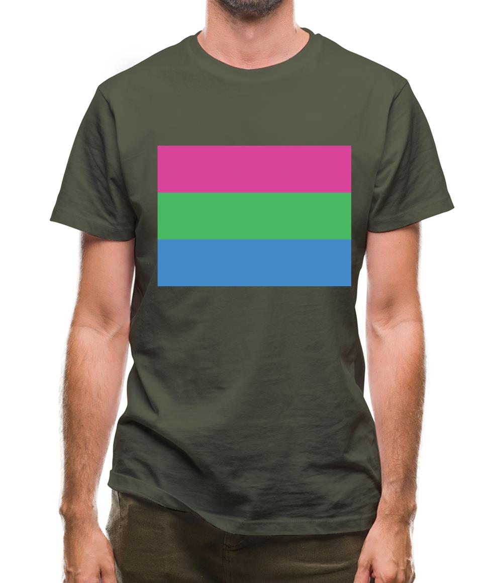Lgbt Flags Polysexual Mens T-Shirt Lgbt Flags Polysexual Mens T-Shirt