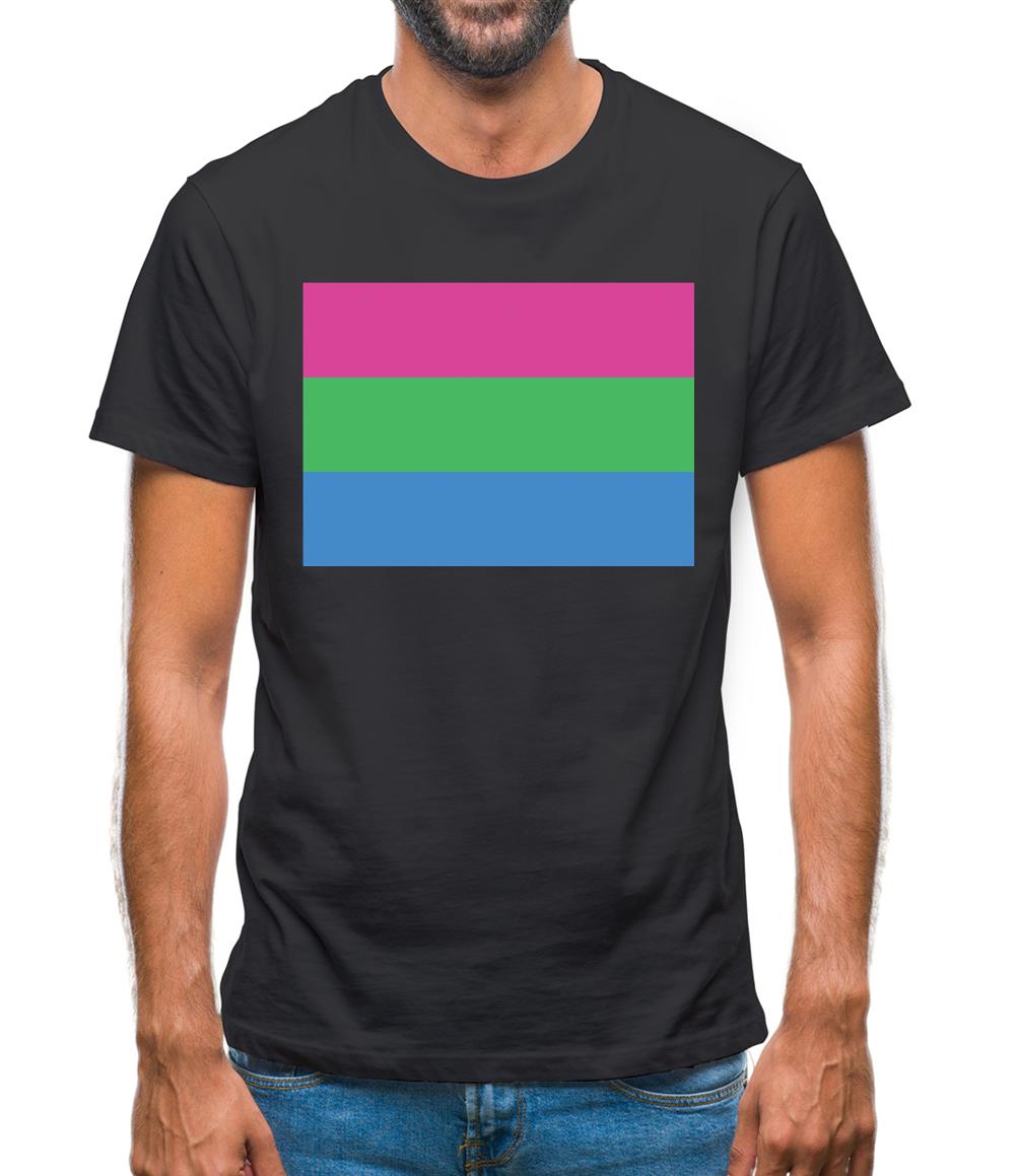 Lgbt Flags Polysexual Mens T-Shirt Lgbt Flags Polysexual Mens T-Shirt