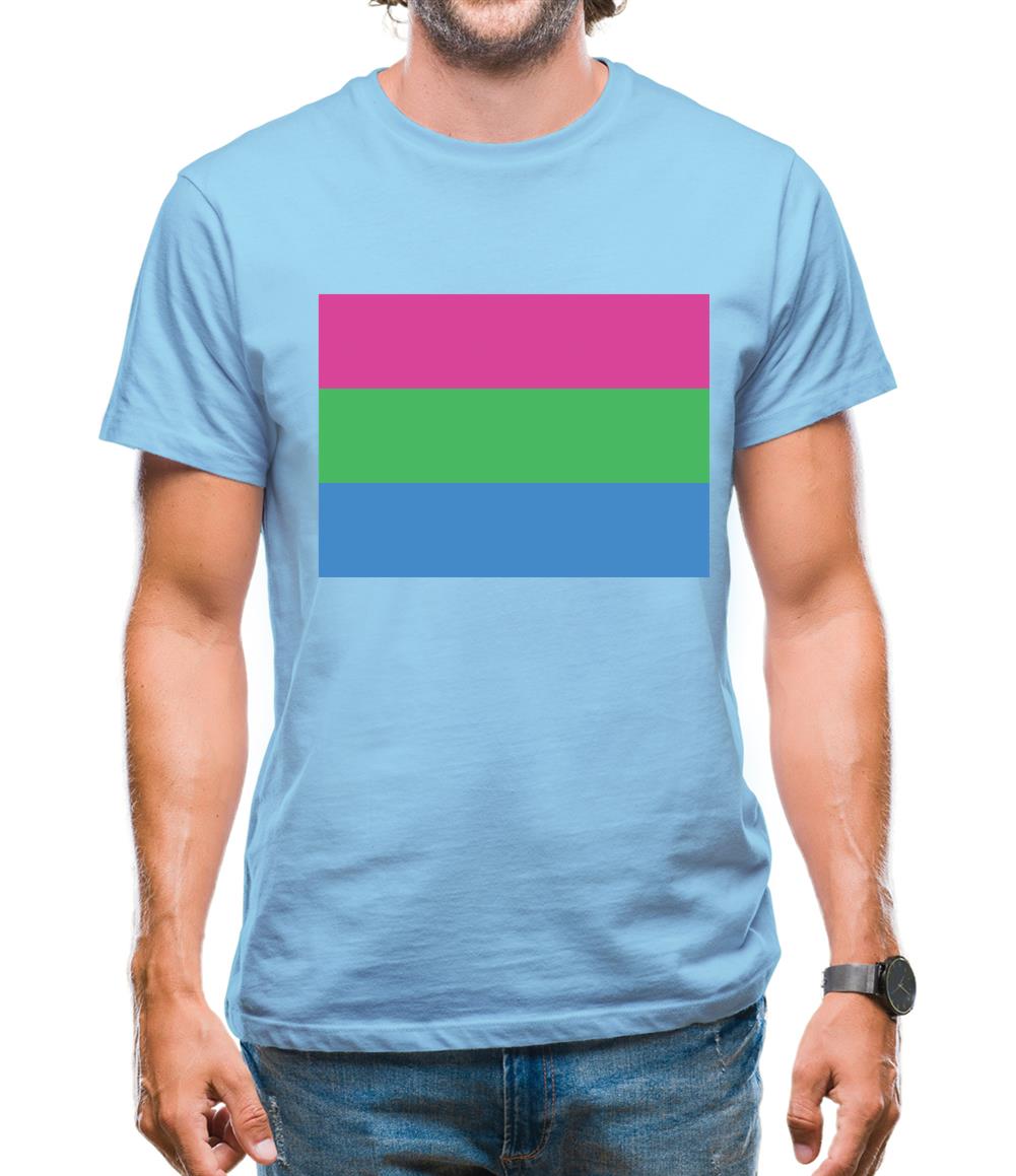 Lgbt Flags Polysexual Mens T-Shirt Lgbt Flags Polysexual Mens T-Shirt