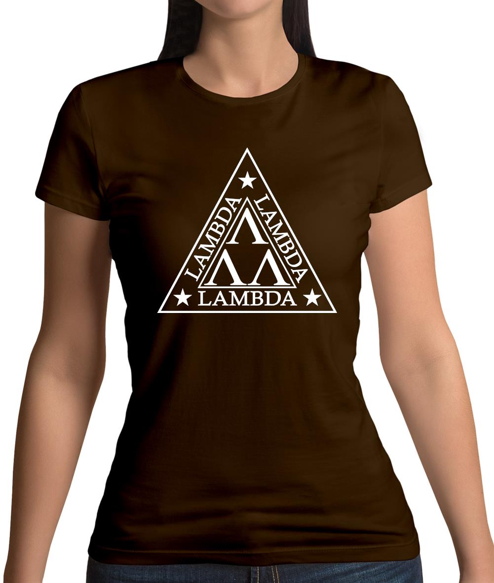 Lambda Lambda Lambda Womens T-Shirt Lambda Lambda Lambda Womens T-Shirt