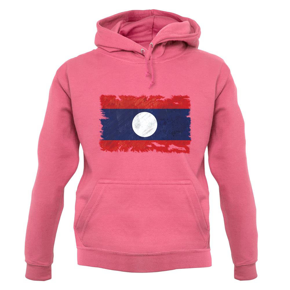 Laos Grunge Style Flag unisex hoodie Laos Grunge Style Flag unisex hoodie