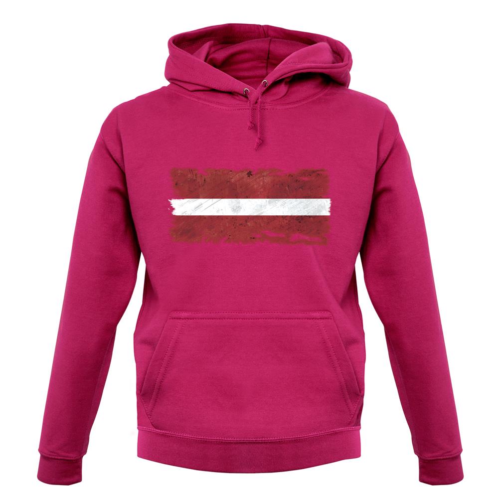 Latvia Grunge Style Flag unisex hoodie Latvia Grunge Style Flag unisex hoodie