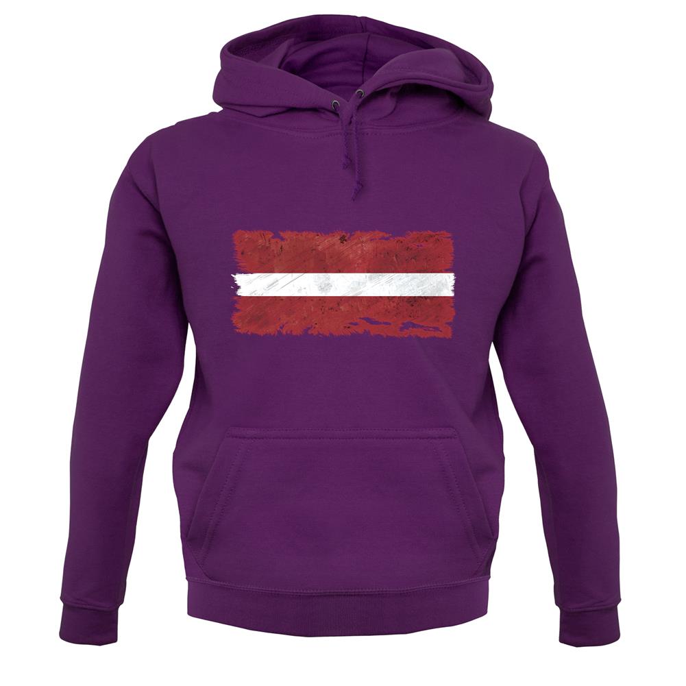 Latvia Grunge Style Flag unisex hoodie Latvia Grunge Style Flag unisex hoodie