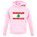Lebanon Grunge Style Flag unisex hoodie Lebanon Grunge Style Flag unisex hoodie