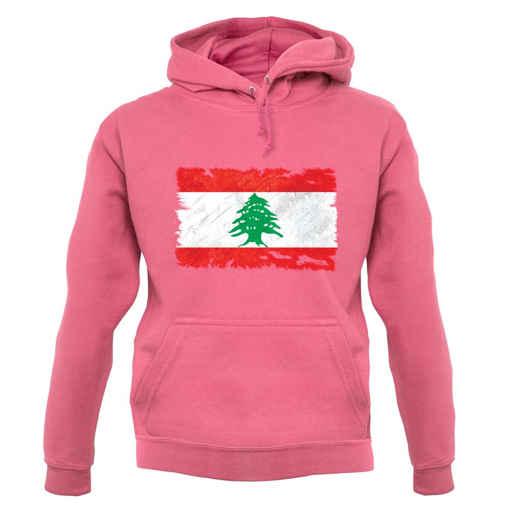 Lebanon Grunge Style Flag unisex hoodie Lebanon Grunge Style Flag unisex hoodie