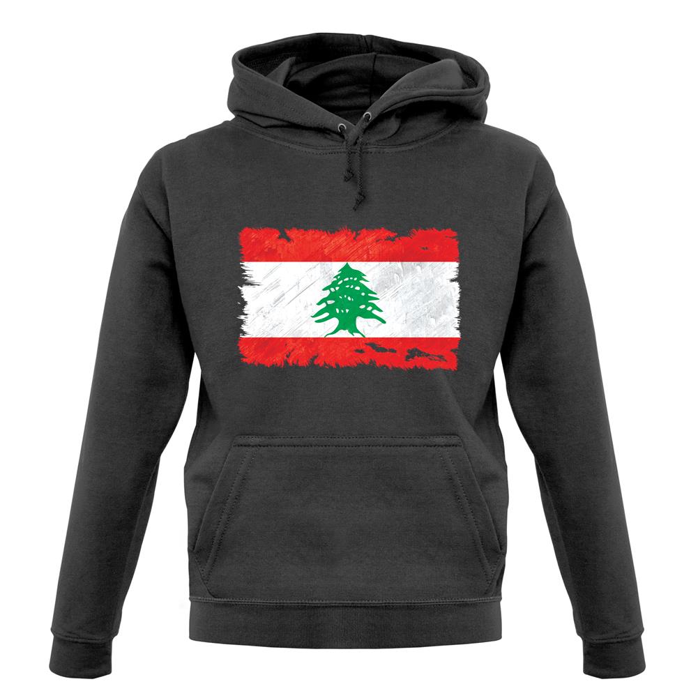 Lebanon Grunge Style Flag unisex hoodie Lebanon Grunge Style Flag unisex hoodie
