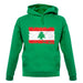 Lebanon Grunge Style Flag unisex hoodie Lebanon Grunge Style Flag unisex hoodie