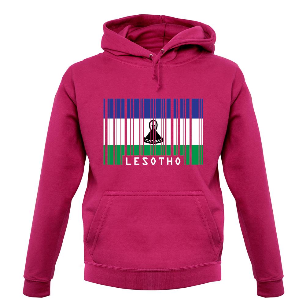Lesotho Barcode Style Flag unisex hoodie Lesotho Barcode Style Flag unisex hoodie