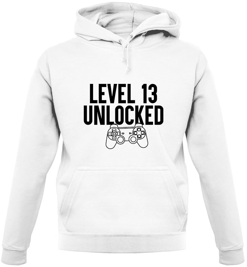 Level 13 Unlocked Unisex Hoodie Level 13 Unlocked Unisex Hoodie