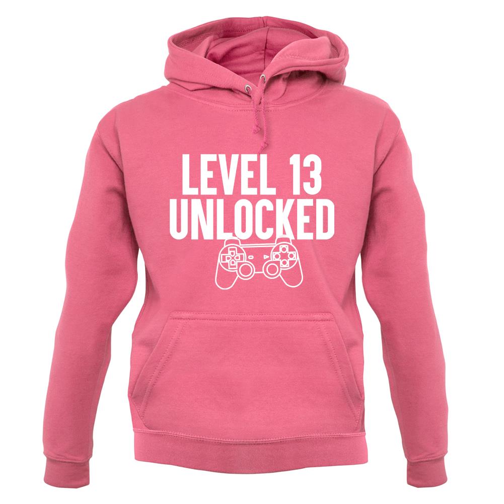 Level 13 Unlocked Unisex Hoodie Level 13 Unlocked Unisex Hoodie