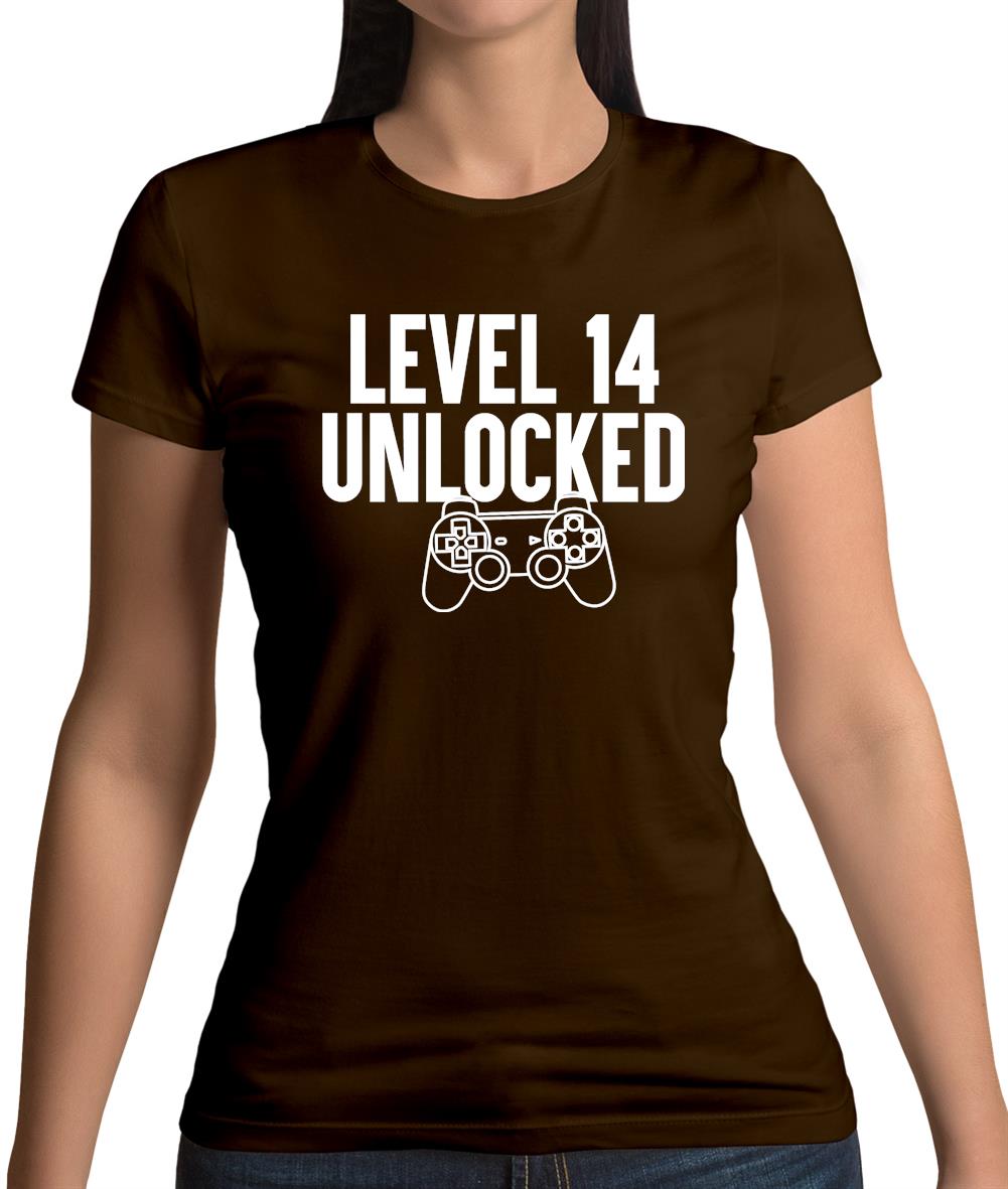 Level 14 Unlocked Womens T-Shirt Level 14 Unlocked Womens T-Shirt