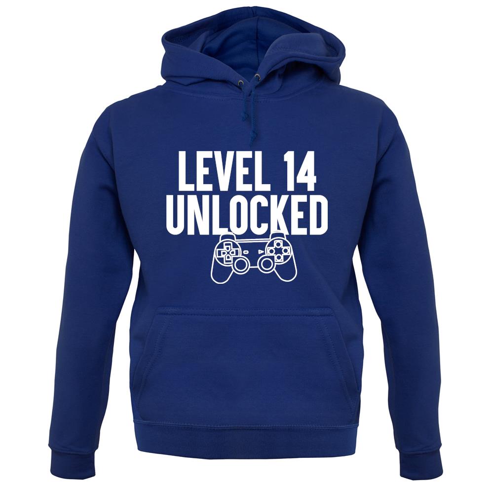 Level 14 Unlocked Unisex Hoodie Level 14 Unlocked Unisex Hoodie