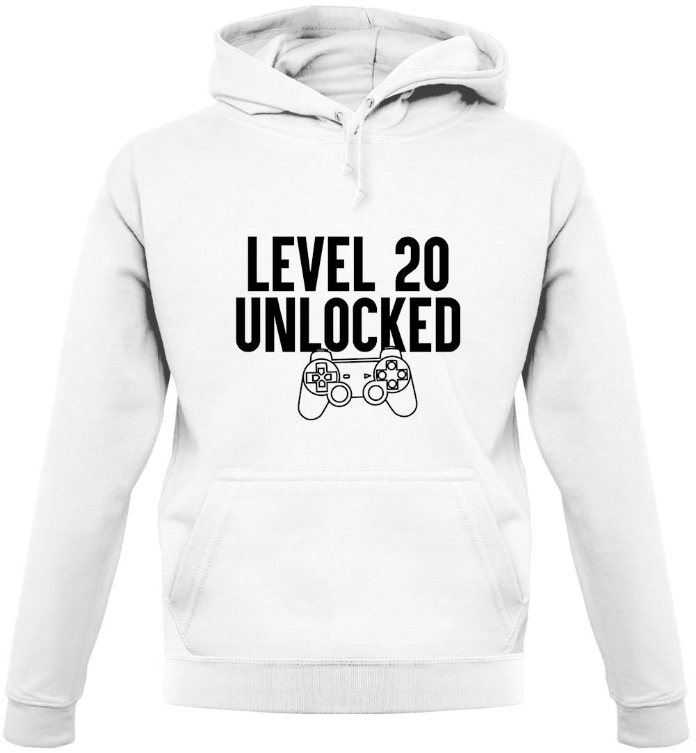 Level 20 Unlocked Unisex Hoodie Level 20 Unlocked Unisex Hoodie