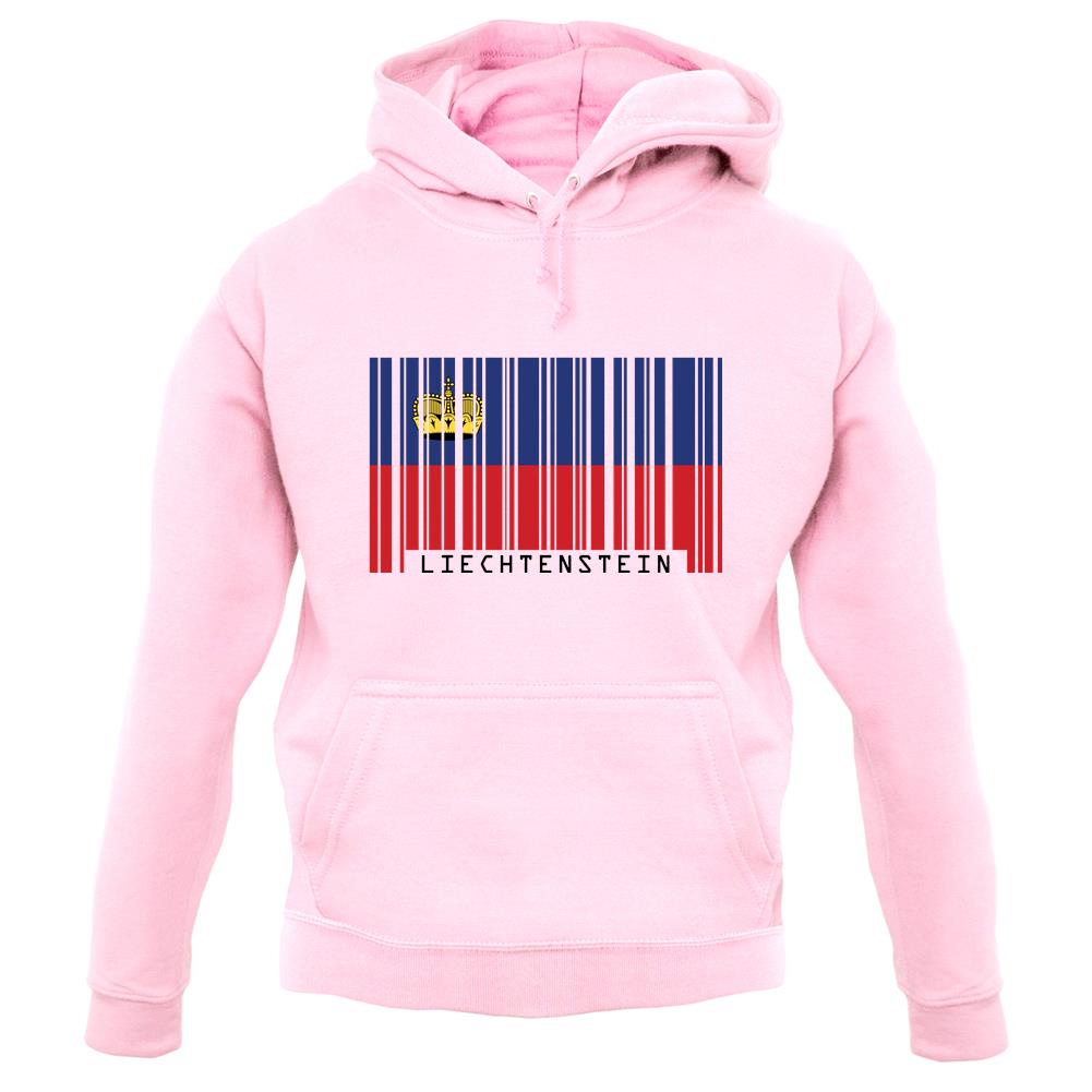 Liechtenstein Barcode Style Flag unisex hoodie Liechtenstein Barcode Style Flag unisex hoodie
