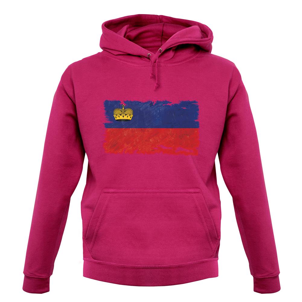 Liechtenstein Grunge Style Flag unisex hoodie Liechtenstein Grunge Style Flag unisex hoodie
