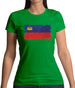 Liechtenstein Grunge Style Flag Womens T-Shirt Liechtenstein Grunge Style Flag Womens T-Shirt