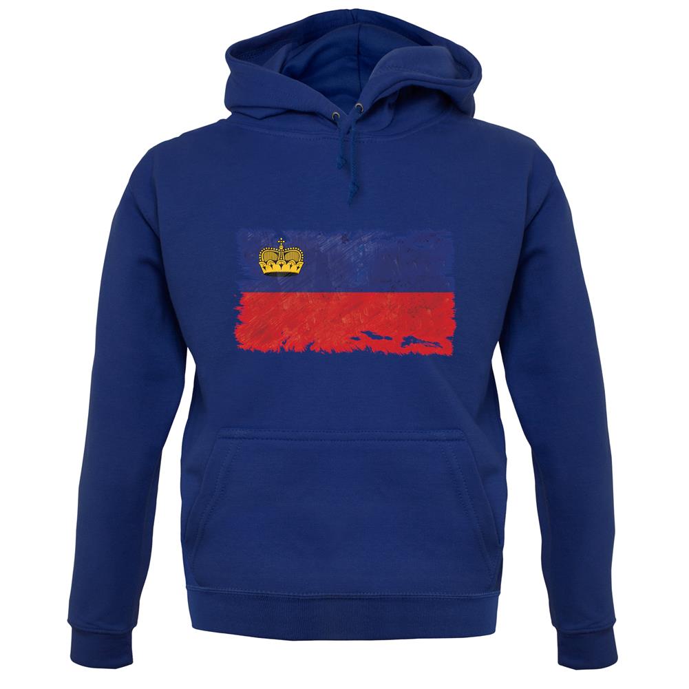 Liechtenstein Grunge Style Flag unisex hoodie Liechtenstein Grunge Style Flag unisex hoodie