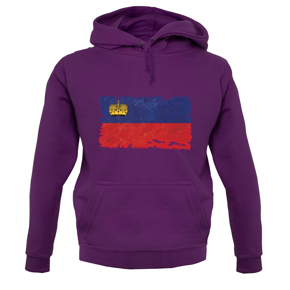 Liechtenstein Grunge Style Flag unisex hoodie Liechtenstein Grunge Style Flag unisex hoodie