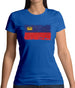 Liechtenstein Grunge Style Flag Womens T-Shirt Liechtenstein Grunge Style Flag Womens T-Shirt