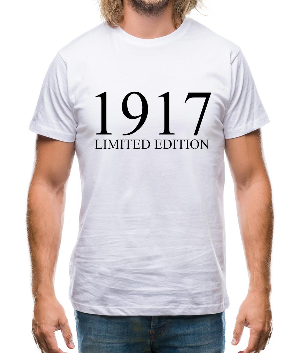 Limited Edition 1917 Mens T-Shirt Limited Edition 1917 Mens T-Shirt