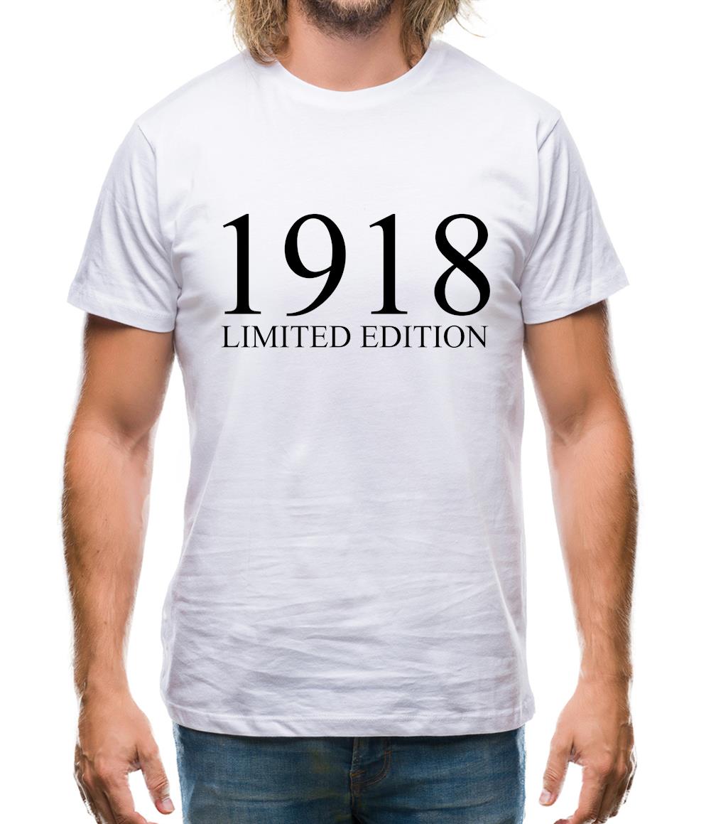 Limited Edition 1918 Mens T-Shirt Limited Edition 1918 Mens T-Shirt