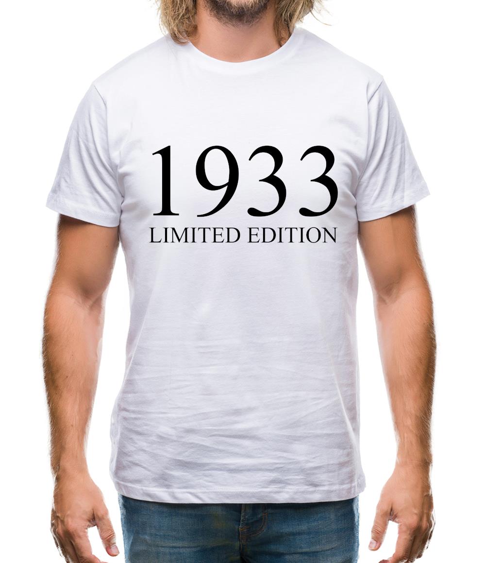 Limited Edition 1933 Mens T-Shirt Limited Edition 1933 Mens T-Shirt