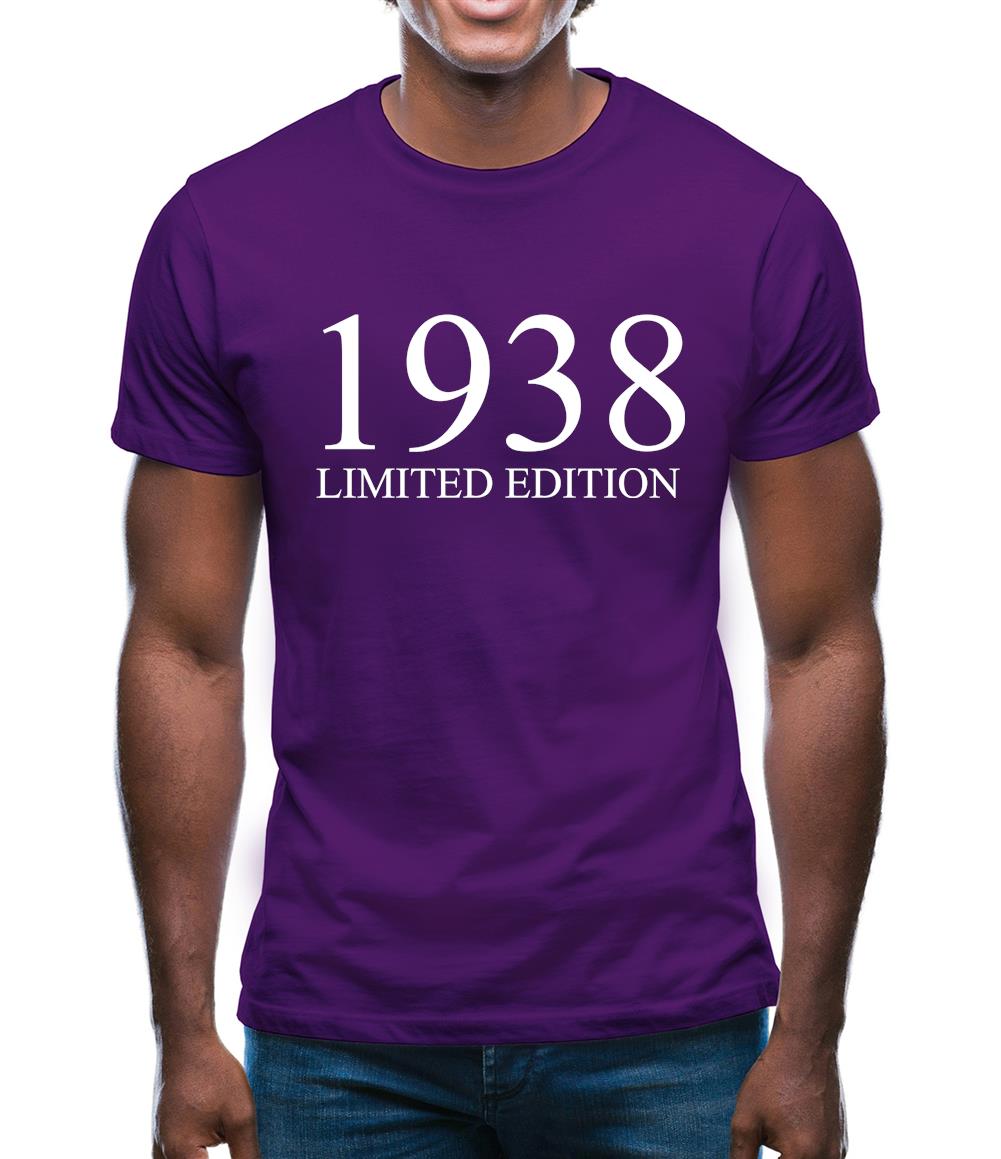 Limited Edition 1938 Mens T-Shirt Limited Edition 1938 Mens T-Shirt