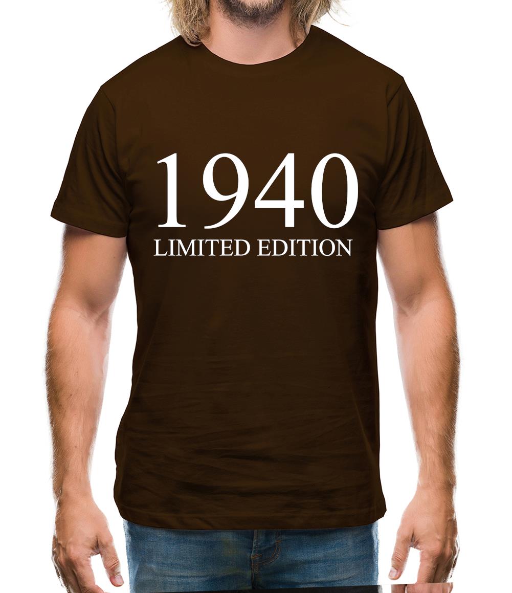 Limited Edition 1940 Mens T-Shirt Limited Edition 1940 Mens T-Shirt