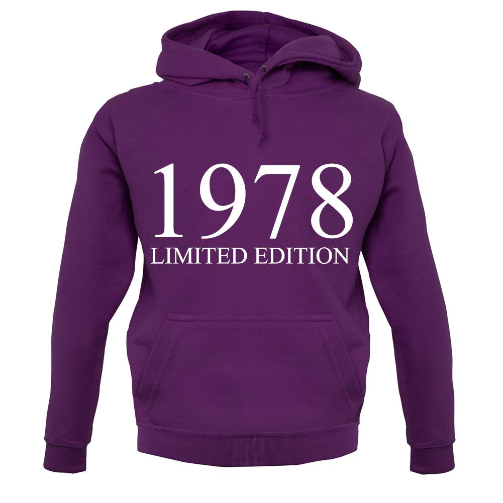 Limited Edition 1978 unisex hoodie Limited Edition 1978 unisex hoodie