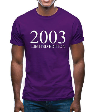 Limited Edition 2003 Mens T-Shirt