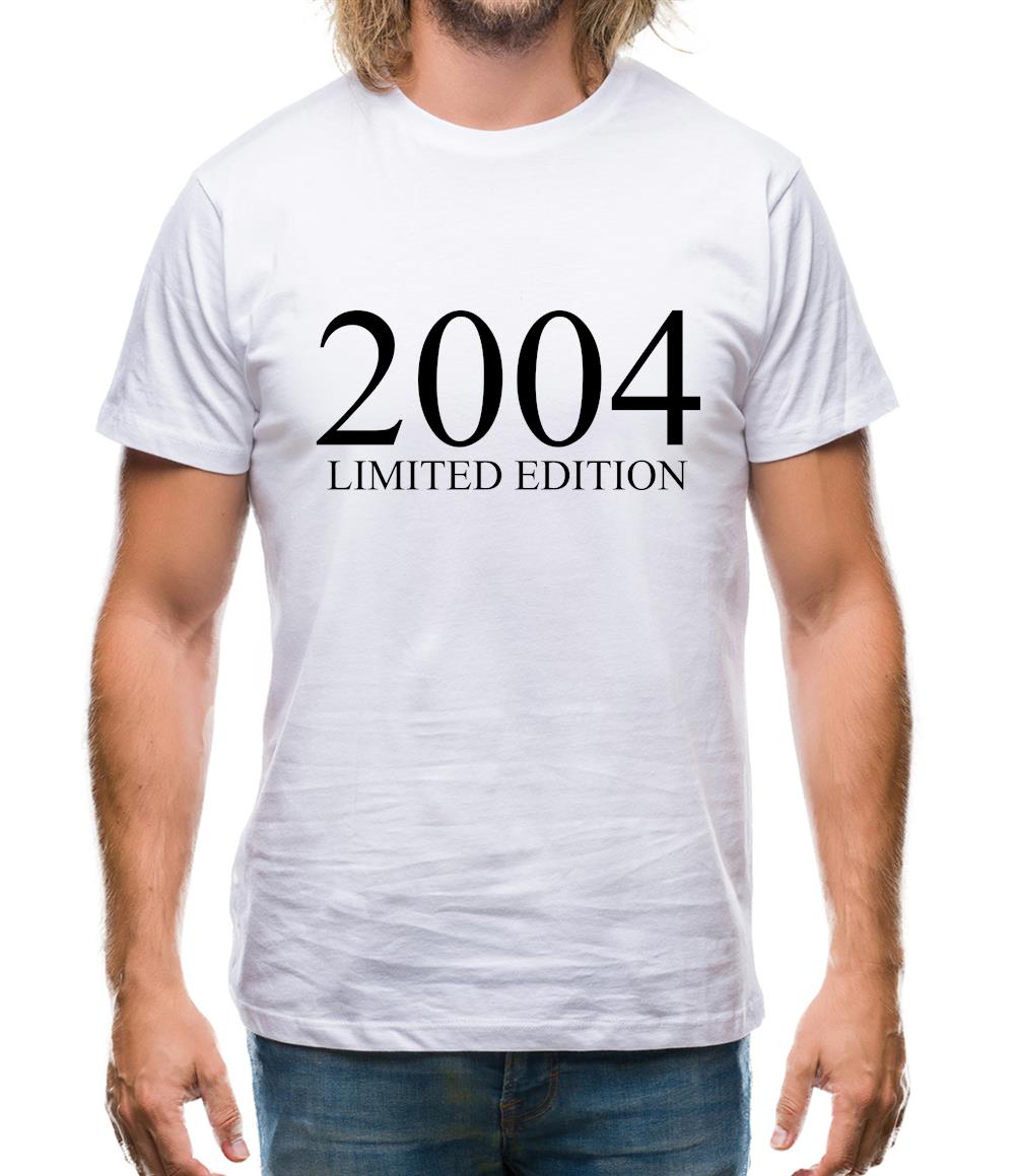 Limited Edition 2004 Mens T-Shirt Limited Edition 2004 Mens T-Shirt