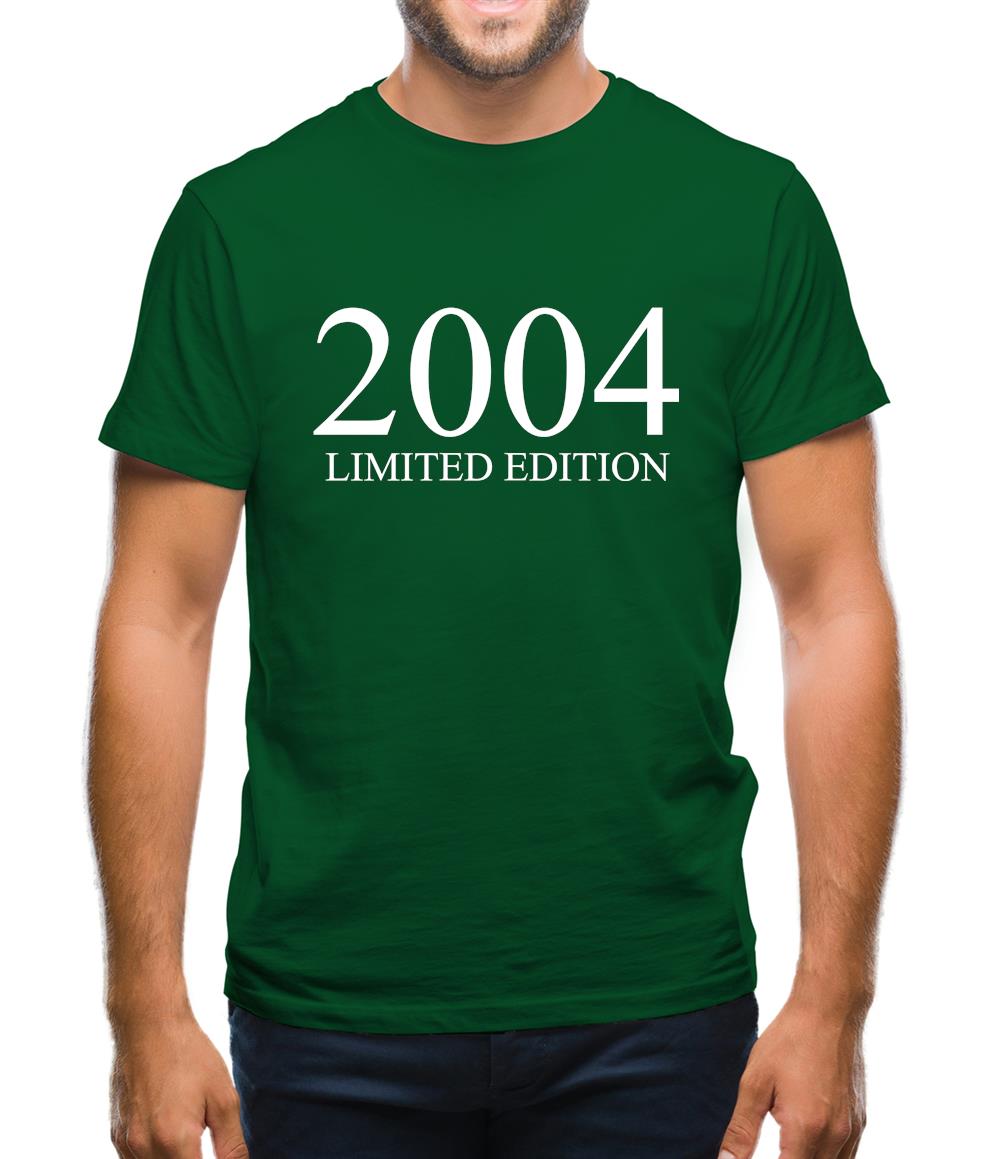Limited Edition 2004 Mens T-Shirt Limited Edition 2004 Mens T-Shirt