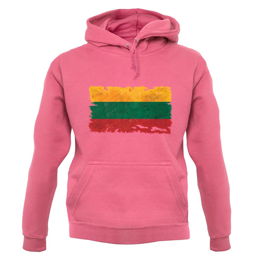Lithuania Grunge Style Flag unisex hoodie Lithuania Grunge Style Flag unisex hoodie