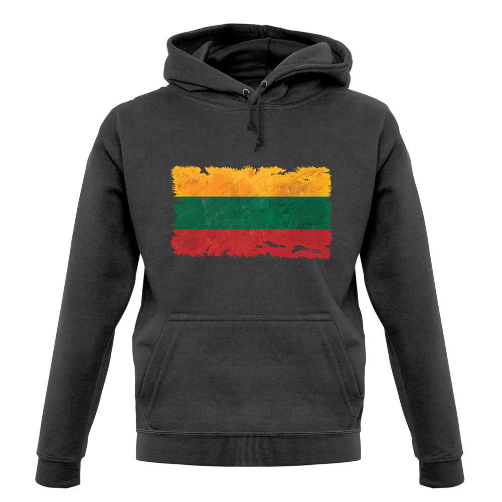 Lithuania Grunge Style Flag unisex hoodie Lithuania Grunge Style Flag unisex hoodie