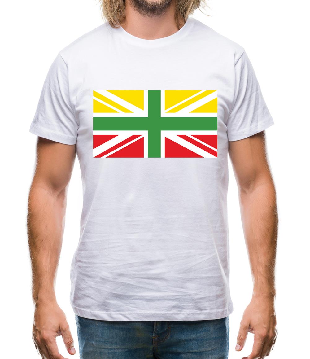 Lithuanian Union Jack Mens T-Shirt Lithuanian Union Jack Mens T-Shirt