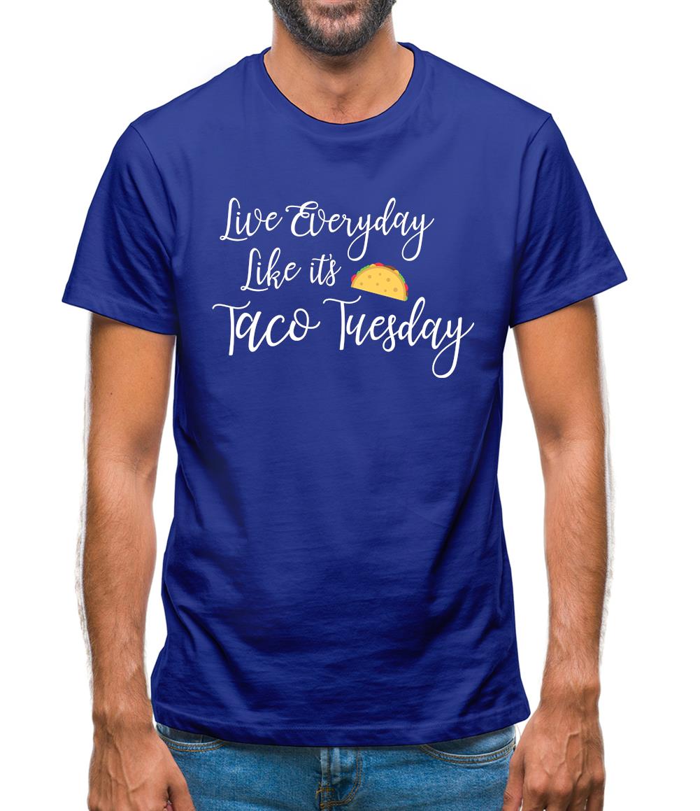 Taco Tuesday Mens T-Shirt Taco Tuesday Mens T-Shirt