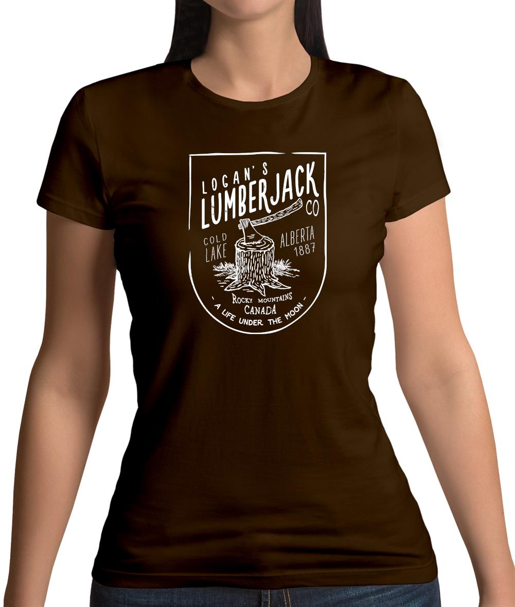 Logans Lumberjack Womens T-Shirt Logans Lumberjack Womens T-Shirt