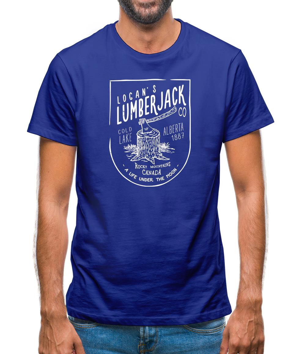 Logans Lumberjack Mens T-Shirt Logans Lumberjack Mens T-Shirt