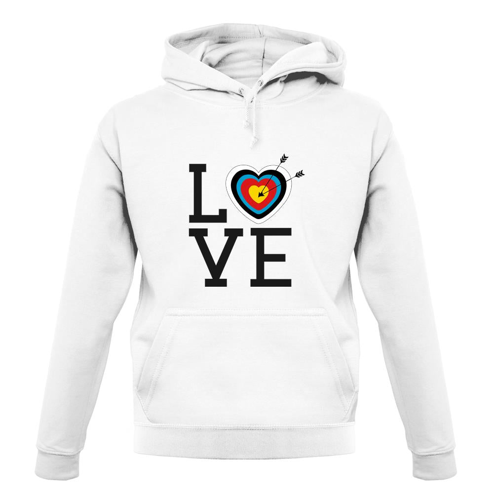 Love Archery unisex hoodie Love Archery unisex hoodie