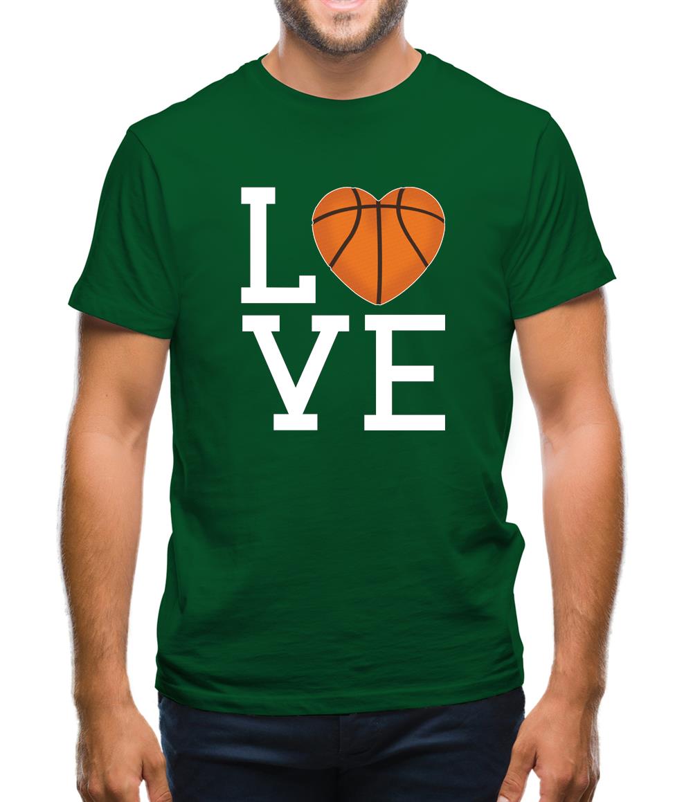 I Love Basketball Mens T-Shirt I Love Basketball Mens T-Shirt