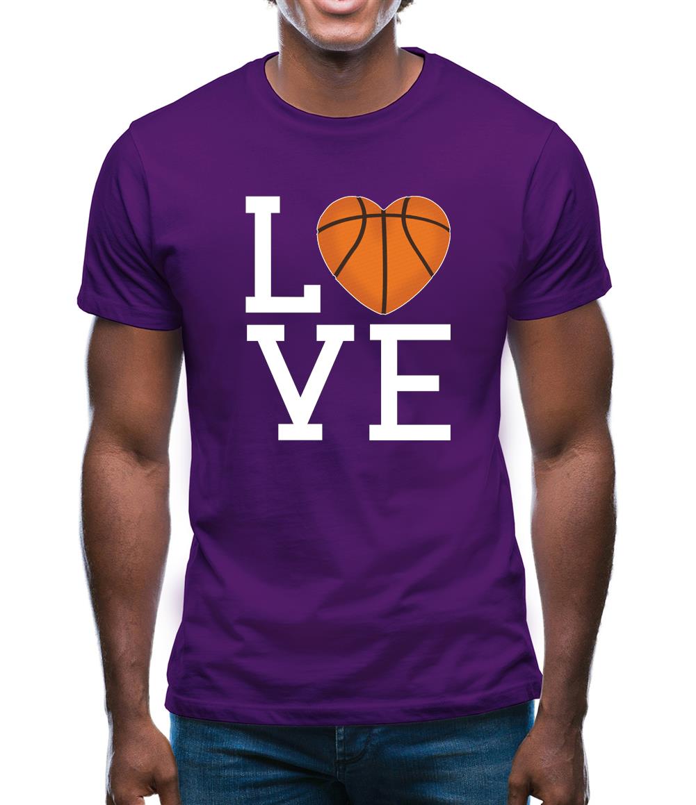 I Love Basketball Mens T-Shirt I Love Basketball Mens T-Shirt