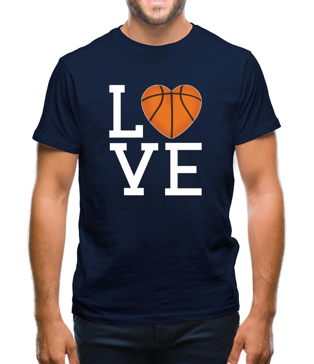 I Love Basketball Mens T-Shirt I Love Basketball Mens T-Shirt