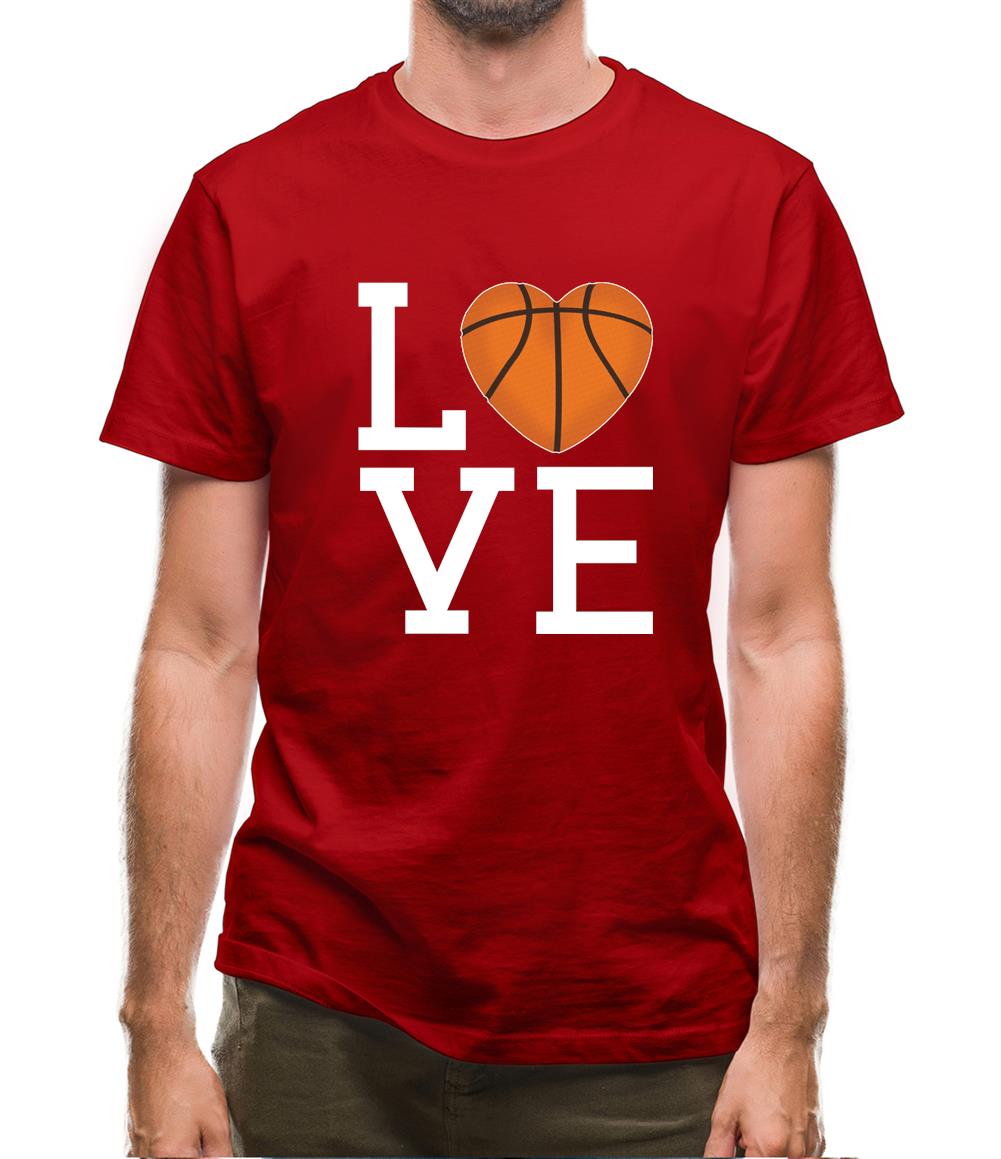 I Love Basketball Mens T-Shirt I Love Basketball Mens T-Shirt