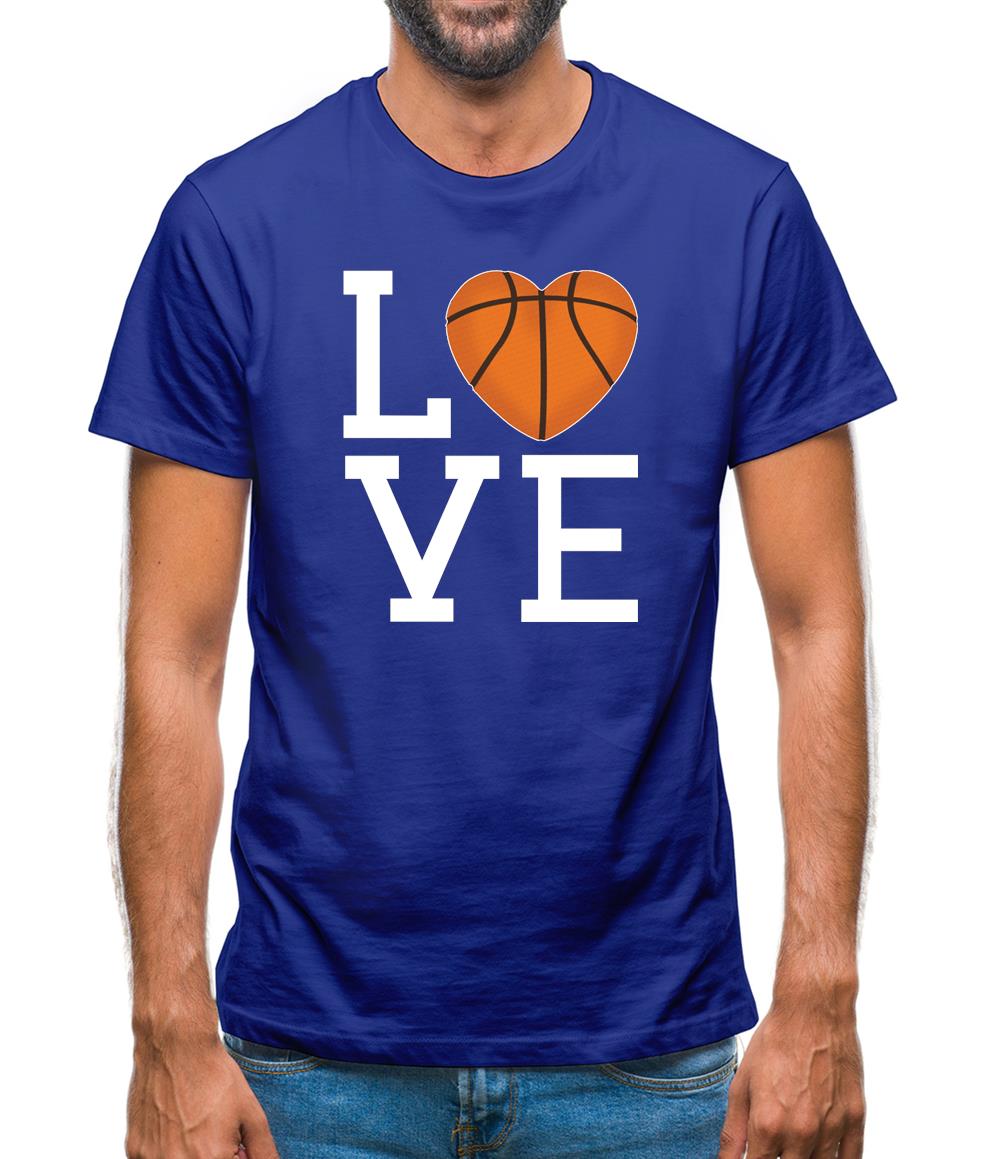 I Love Basketball Mens T-Shirt I Love Basketball Mens T-Shirt