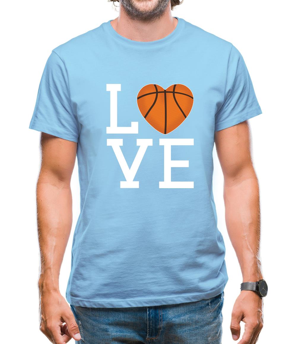 I Love Basketball Mens T-Shirt I Love Basketball Mens T-Shirt
