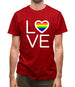 Love-Pride Flag Mens T-Shirt Love-Pride Flag Mens T-Shirt