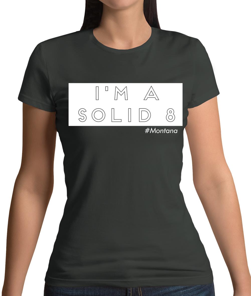 Love Island Solid 8 Solid 8 Womens T-Shirt Love Island Solid 8 Solid 8 Womens T-Shirt